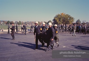 Pentagon Protests. Protest against the war in vietnam. Washington DC, 1968