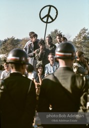 Pentagon Protests. Protest against the war in vietnam. Washington DC, 1968