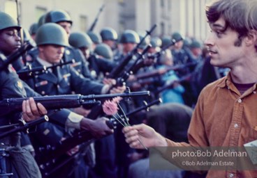 Pentagon Protests. Protest against the war in vietnam. Washington DC, 1968