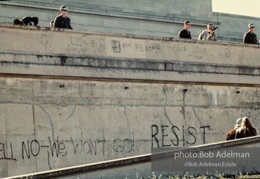 Pentagon Protests. Protest against the war in vietnam. Washington DC, 1968