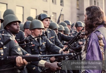 Pentagon Protests. Protest against the war in vietnam. Washington DC, 1968