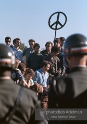 Pentagon Protests. Protest against the war in vietnam. Washington DC, 1968