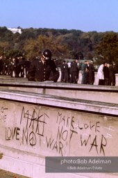 Pentagon Protests. Protest against the war in vietnam. Washington DC, 1968