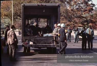 Pentagon Protests. Protest against the war in vietnam. Washington DC, 1968