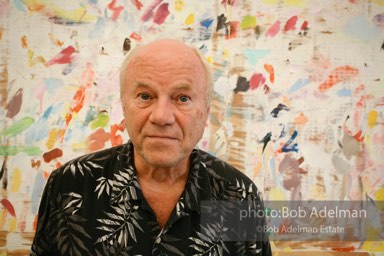 At James Rosenquist's studio in Aripeka, FL. July, 2008.