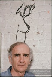 Tom Wesselmann, New York City studio. 1988