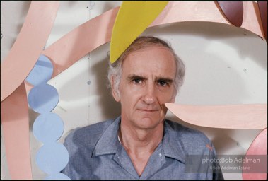 Tom Wesselmann, New York City studio. 1988