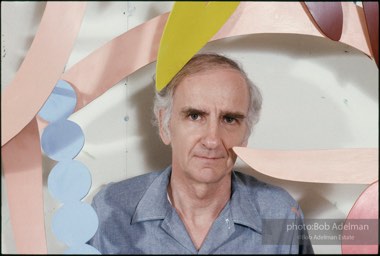 Tom Wesselmann, New York City studio. 1988