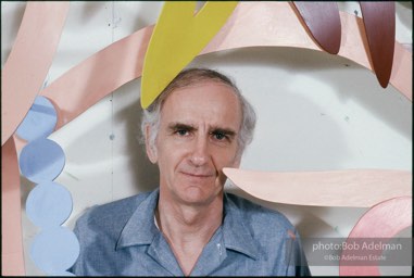 Tom Wesselmann, New York City studio. 1988