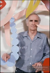 Tom Wesselmann, New York City studio. 1988