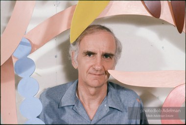 Tom Wesselmann, New York City studio. 1988