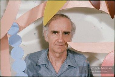 Tom Wesselmann, New York City studio. 1988