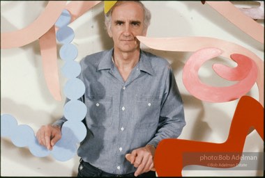 Tom Wesselmann, New York City studio. 1988