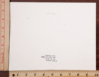 SGFB print. New York era print.< mixed >