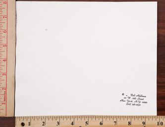 SGFB print, New York era.
