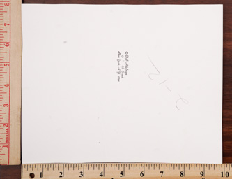 SGFB print, New York era.