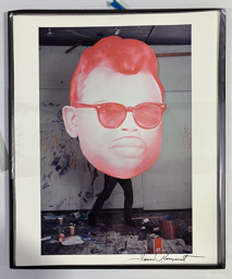 20x24in. pigment print. Adelman stamp on back,signed by James Rosenquist.