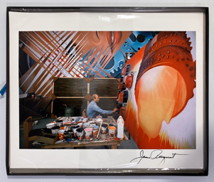 20x24in. pigment print. Adelman stamp on back,signed by James Rosenquist.