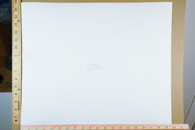 Fiber-based silver gelatin print made from enlarged negative, contact print. Last prints made under Adelman's supervision, printed January 2016. photographers stamp on back of print.