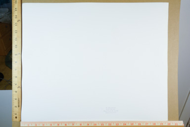 Fiber-based silver gelatin print, photographers stamp on back of print. printed circa 2007.