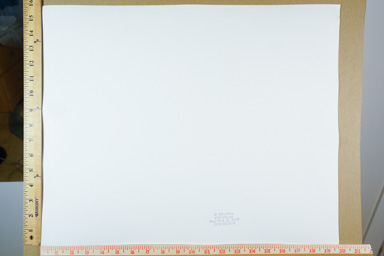 Fiber-based silver gelatin print, photographers stamp on back of print. printed circa 2007.