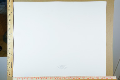 Fiber-based silver gelatin print, photographers stamp on back of print. printed circa 2007.
