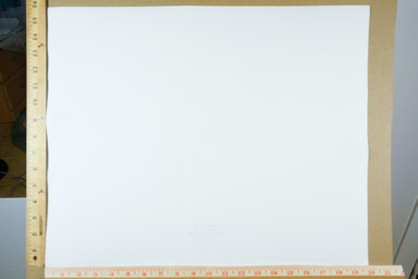 Fiber-based silver gelatin print, photographers stamp on back of print. printed circa 2007.