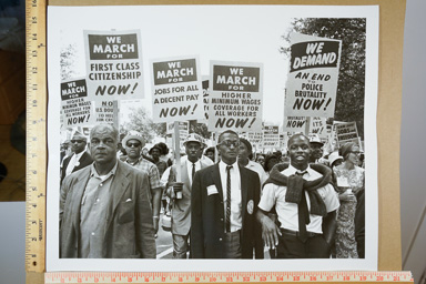 Fiber-based silver gelatin print, photographers stamp on back of print. printed circa 2007.