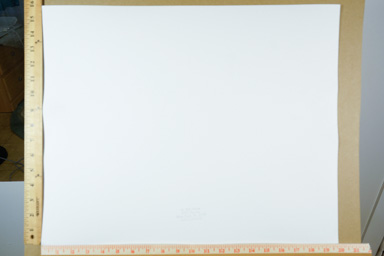 Fiber-based silver gelatin print, photographers stamp on back of print. printed circa 2007.