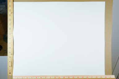 Fiber-based silver gelatin print, photographers stamp on back of print. printed circa 2007.