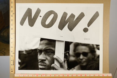 Fiber-based silver gelatin print,. signed and stamped on back. printed circa 2007