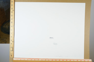 Archival Ink print.Signed and stamped on back. printed circa 2007.