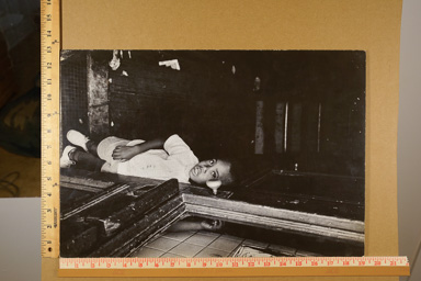 Early print (1970's). mounted exhibition print.