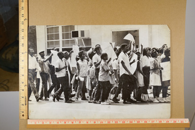 Early print (1970's). mounted exhibition print.