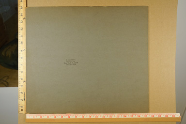 Early print (1970's). mounted exhibition print.