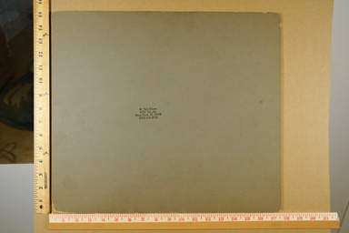 Early print (1970's). mounted exhibition print.