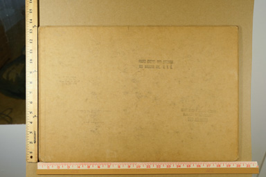 Early print (1970's). mounted exhibition print.