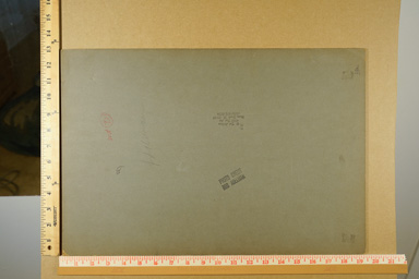 Early print (1970's). mounted exhibition print.