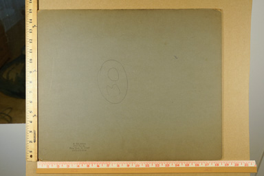 Early print (1970's). mounted exhibition print.