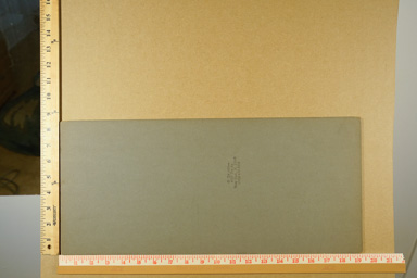Early print (1970's). mounted exhibition print.