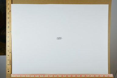 Fiber-based silver gelatin print, printed circa 2010.
