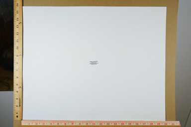 Fiber-based silver gelatin print, printed circa 2010.