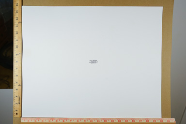 Fiber-based silver gelatin print, printed circa 2010.