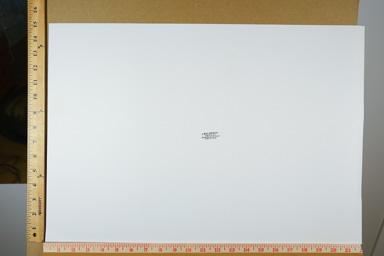 Fiber-based silver gelatin print, printed 2013.
