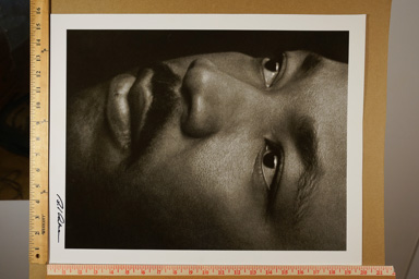 Fiber-based silver gelatin print, signed. print circa 2010.