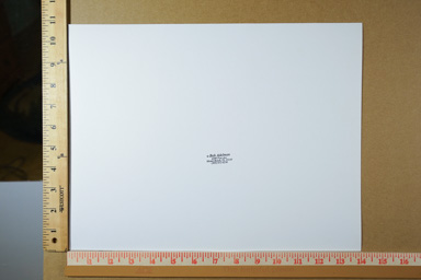 Fiber-based silver gelatin print, Miami Beach era