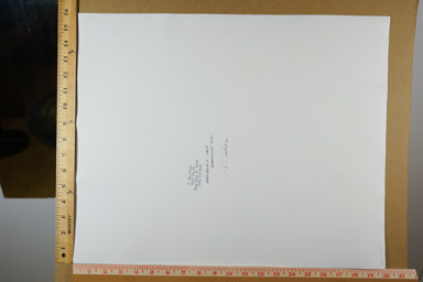 signed on back, sgfb print, NYC era