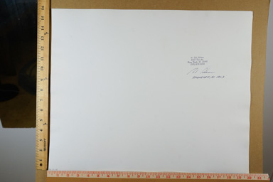 signed on back, sgfb print, NYC era