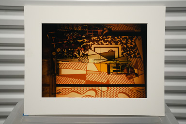 From 2015 exhibition at Gagosian Gallery. Mat size 20