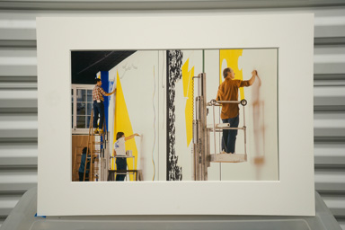 From 2015 exhibition at Gagosian Gallery. Mat size 20